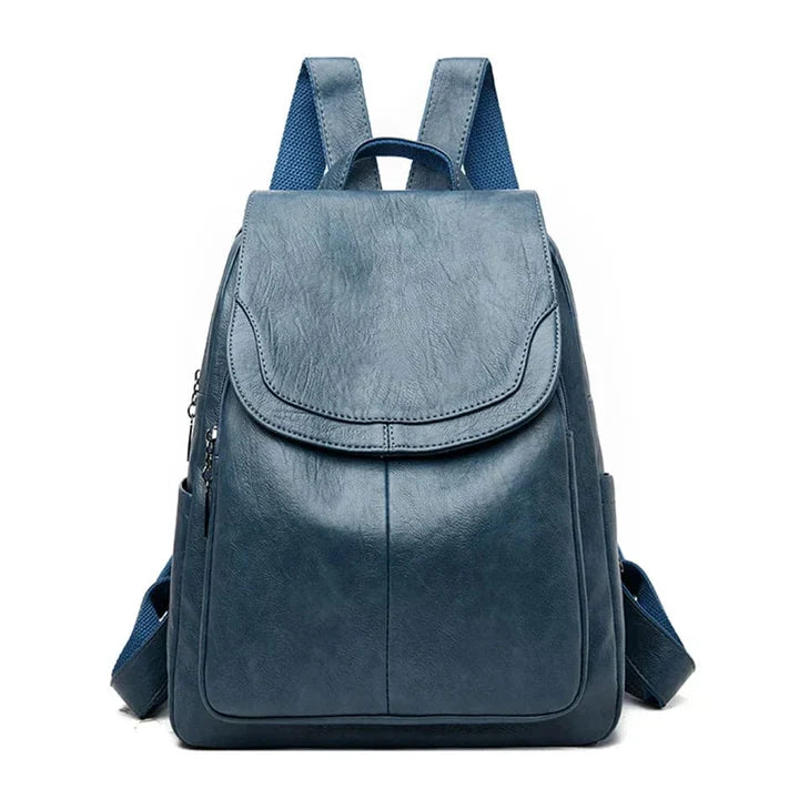 Mochila de piel resistente para mujer