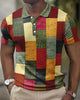 Polo de cuadros para hombre
