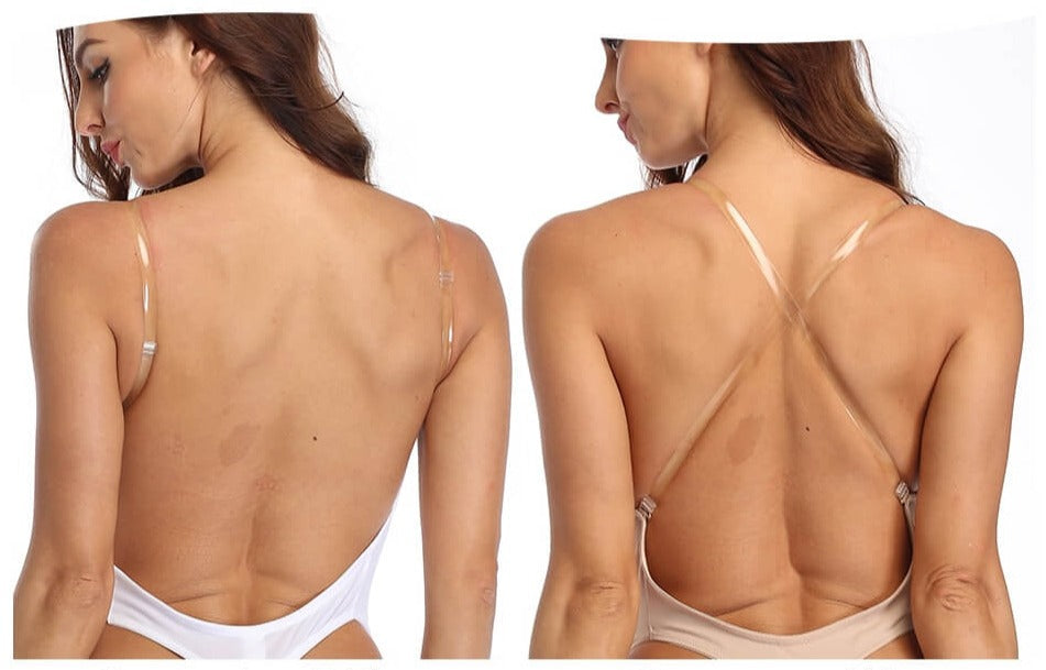 Lizy: faja moldeadora con escote en V profundo y espalda descubierta para una elegancia sin costuras