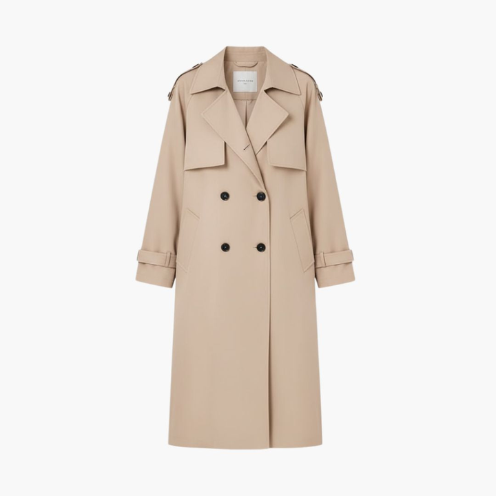 Abrigo Trench de Mujer con Botones Precio de Oferta