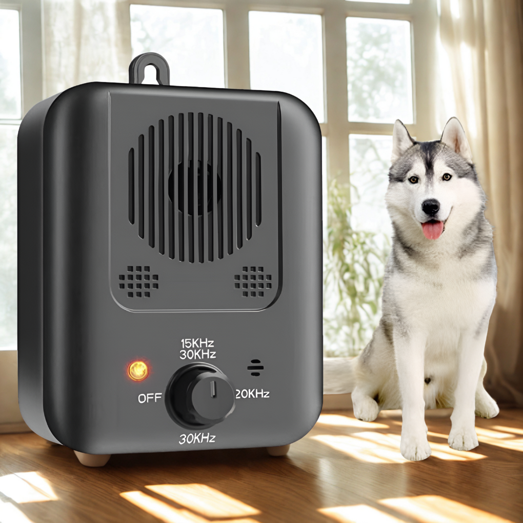 Dispositivo ultrasónico antiladridos para perros