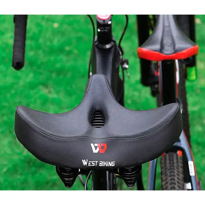 Asiento de Bicicleta Extra Ancho: Comodidad Ergonómica para Cada Trayecto