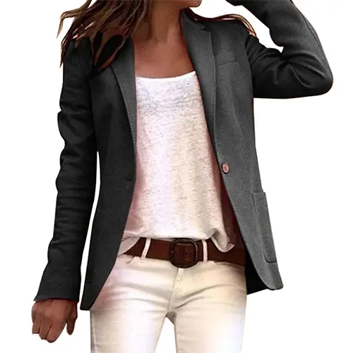 Blazer informal de trabajo para mujer