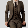 Pantalones Slim-Fit del Traje de Tres Piezas para Hombres