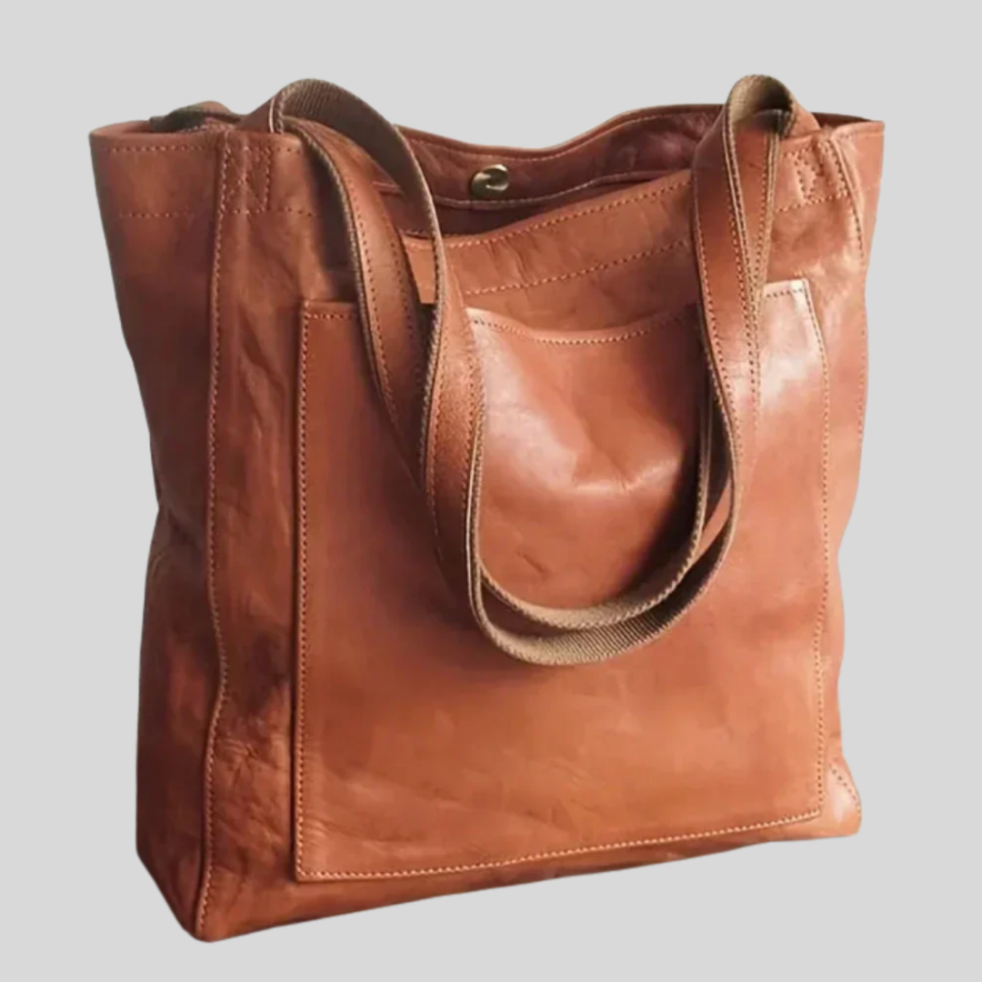 Bolso de Hombro de Cuero Moderno y Estiloso