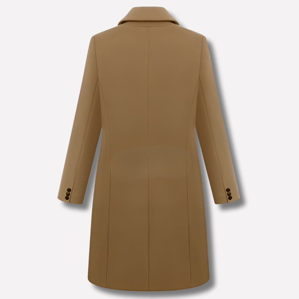 Abrigo largo de invierno para mujer