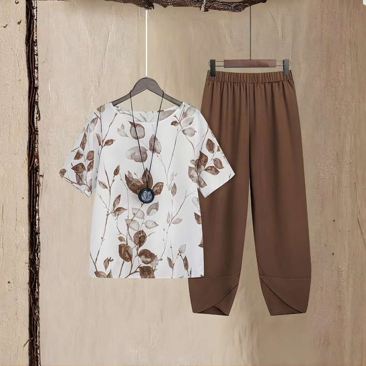 Conjunto de Dos Piezas de Verano para Mujeres