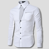 Camisa de Vestir de Manga Larga para Hombres – Diseño de Algodón Clásico