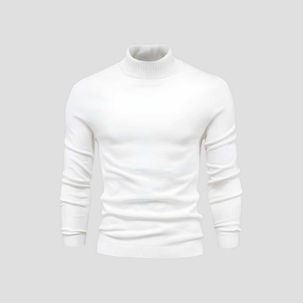 Suéter de Cuello Alto para Hombres
