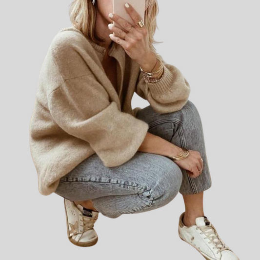 Cárdigan de punto con botones