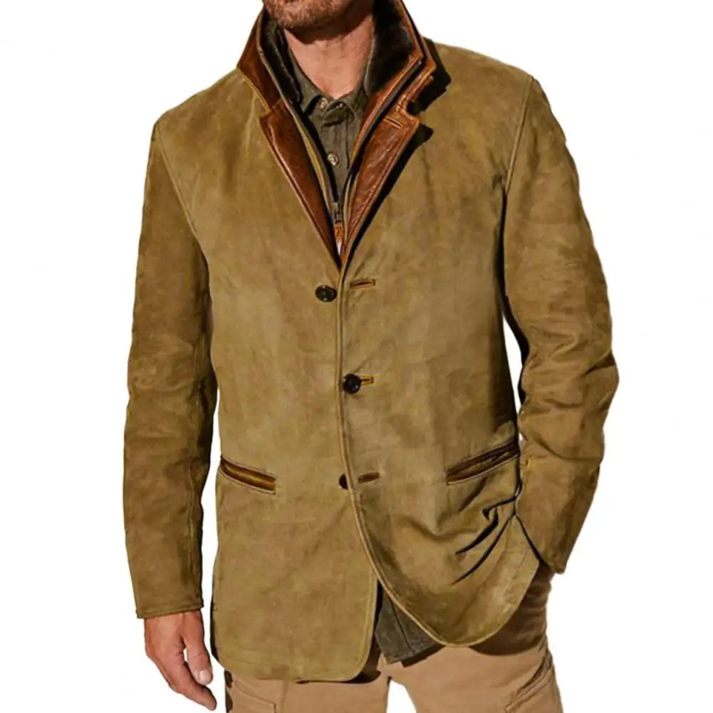 Chaqueta Moderna de Media Temporada para Hombres