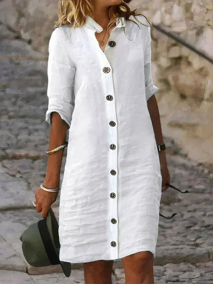 Vestido Camisero de Lino para Mujer: Frescura y Elegancia para el Verano