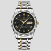 Reloj de Acero Inoxidable de Lujo para Hombres para Ropa de Negocios Diaria