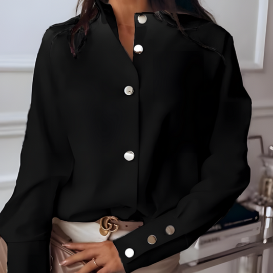 Camisa abotonada de mujer