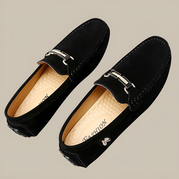 Mocasines de Suede Sin Cordones para Hombres