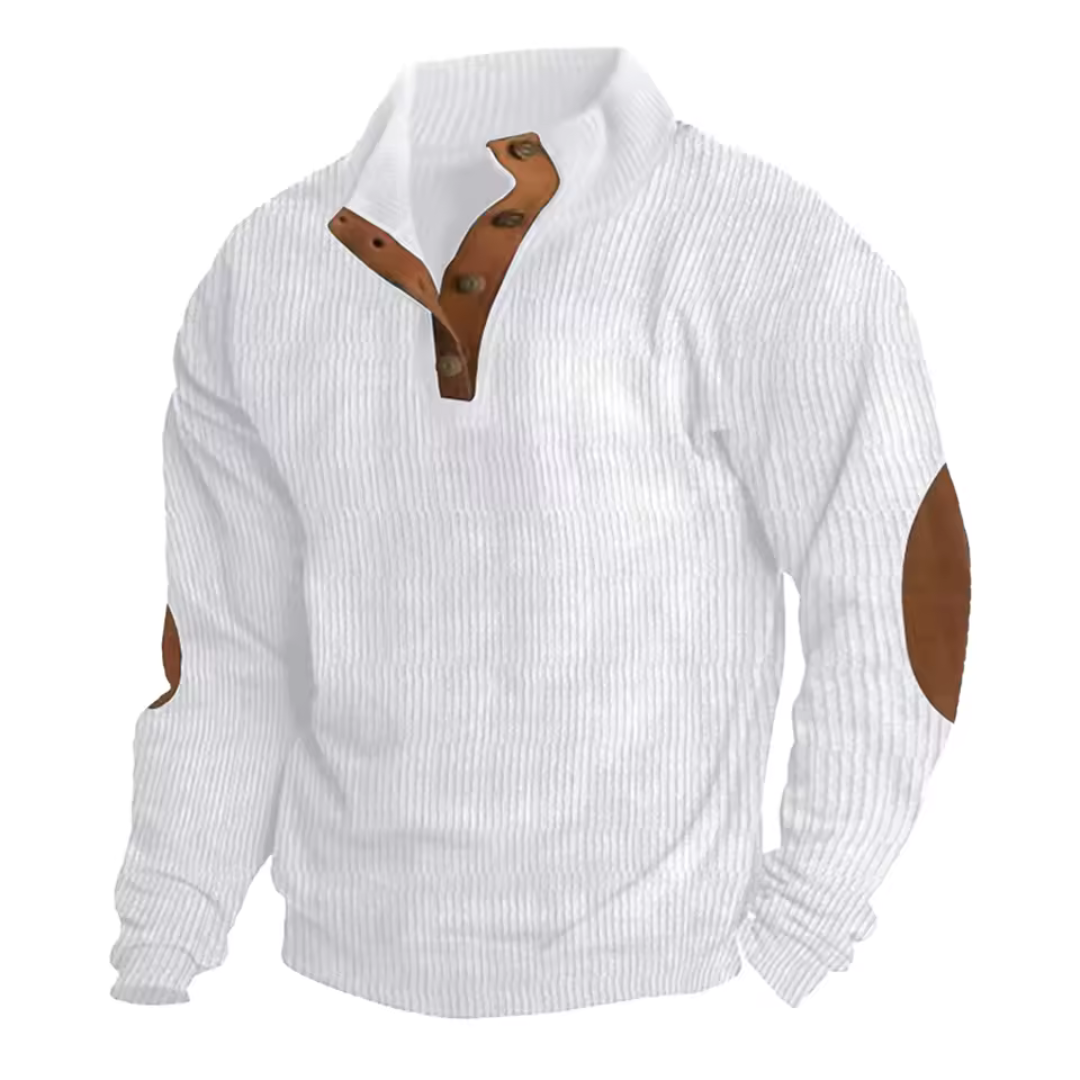 Elegante y cómodo jersey de pana para hombre