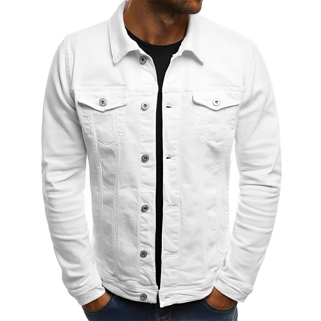 Chaqueta vaquera de verano para hombre