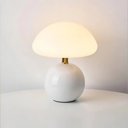Solina – Lámpara de Mesa LED en Forma de Seta con Estilo