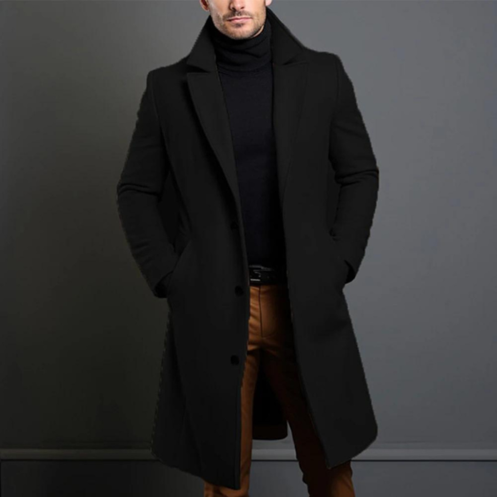 Abrigo de lana para hombres – Estilo atemporal para días fríos