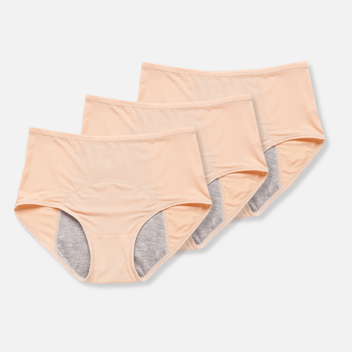 Ropa Interior Menstrual a Prueba de Fugas (3 Paquete) para Mujeres