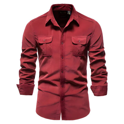 Camisa elegante y resistente para hombre