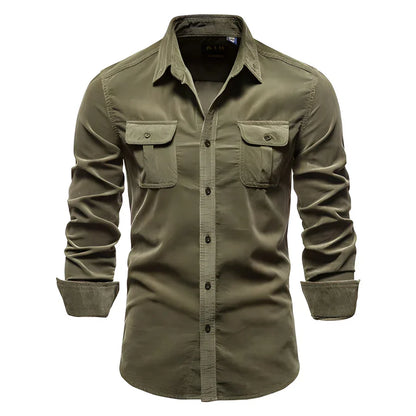 Camisa elegante y resistente para hombre