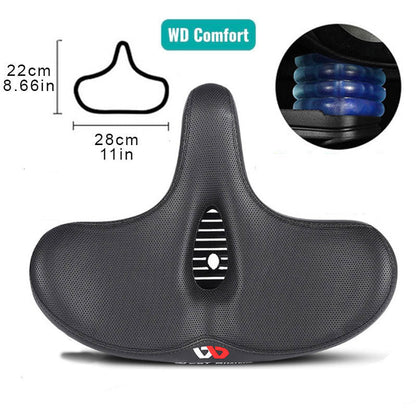 Asiento de Bicicleta Extra Ancho: Comodidad Ergonómica para Cada Trayecto