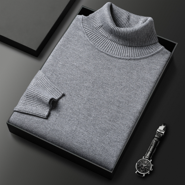 Jersey de cuello alto para hombre