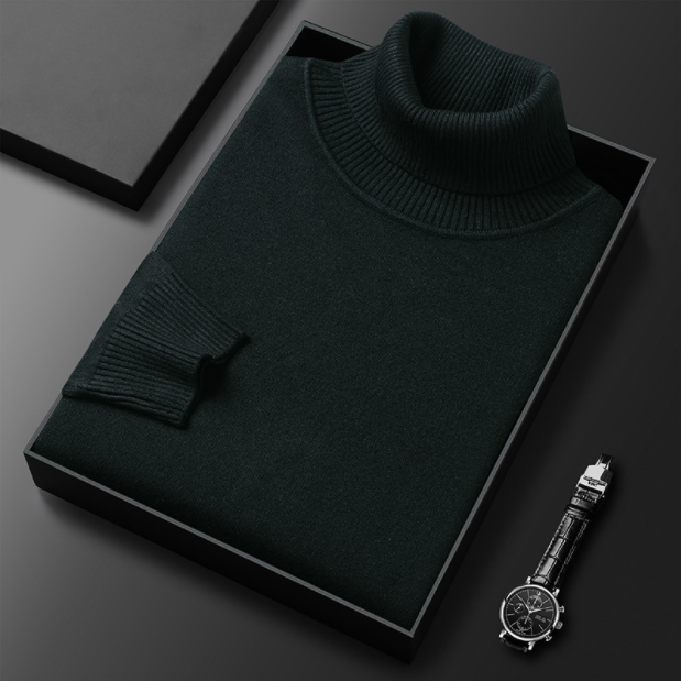 Jersey de cuello alto para hombre