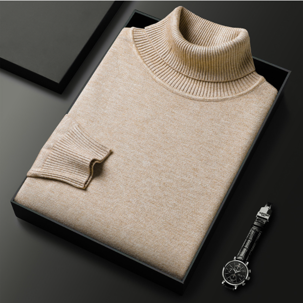 Jersey de cuello alto para hombre