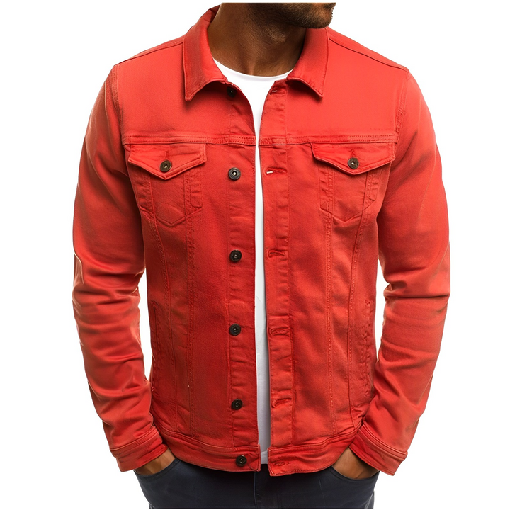 Chaqueta vaquera de verano para hombre