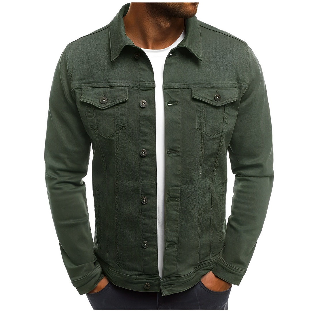 Chaqueta vaquera de verano para hombre