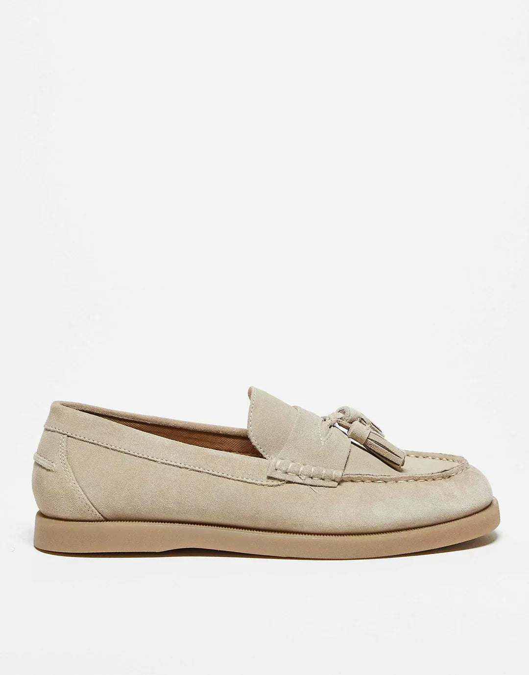 Mocasines de ante de lujo con detalle de borla