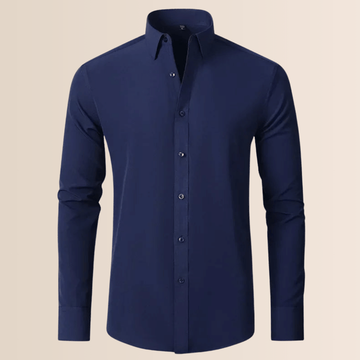 Camisa de vestir elástica para hombre