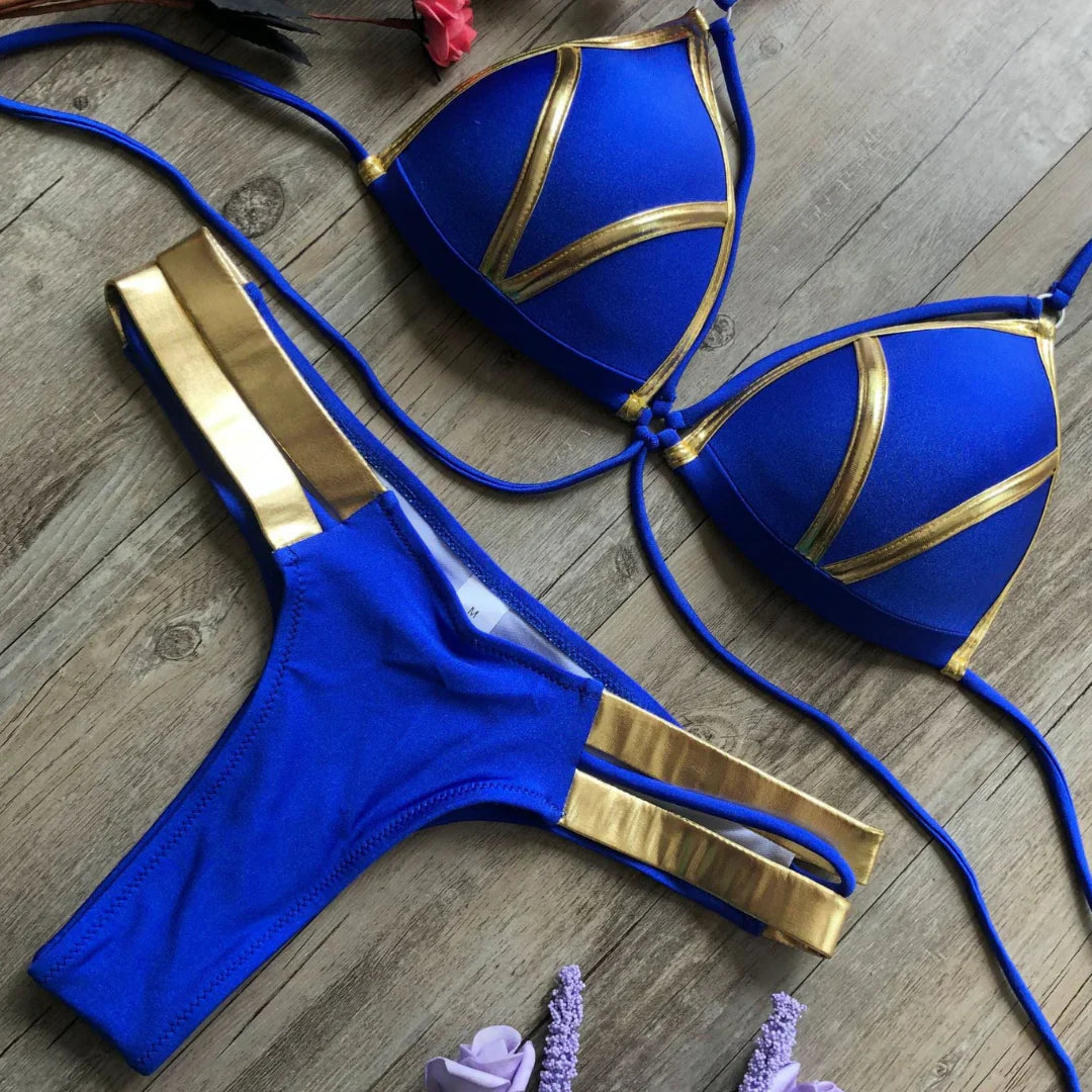 Conjunto de bikini cómodo para mujer