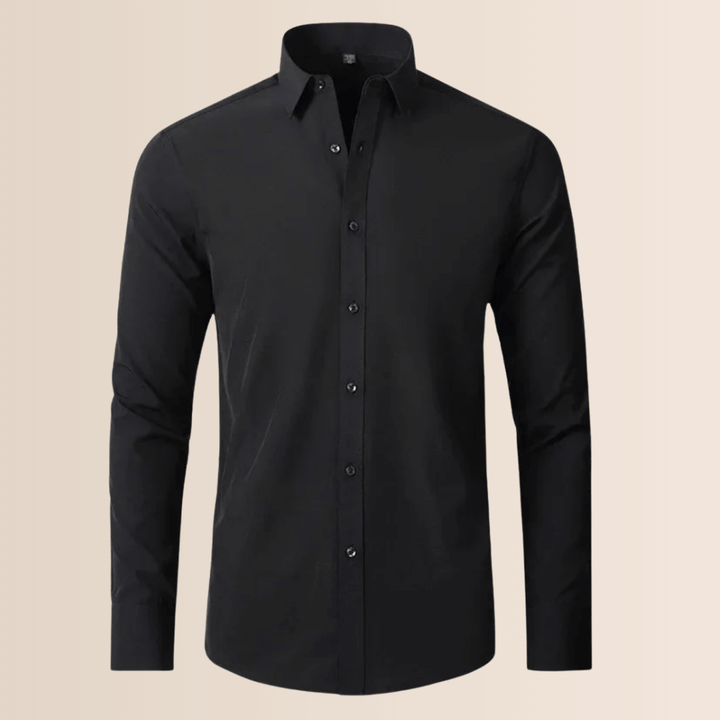 Camisa de vestir elástica para hombre