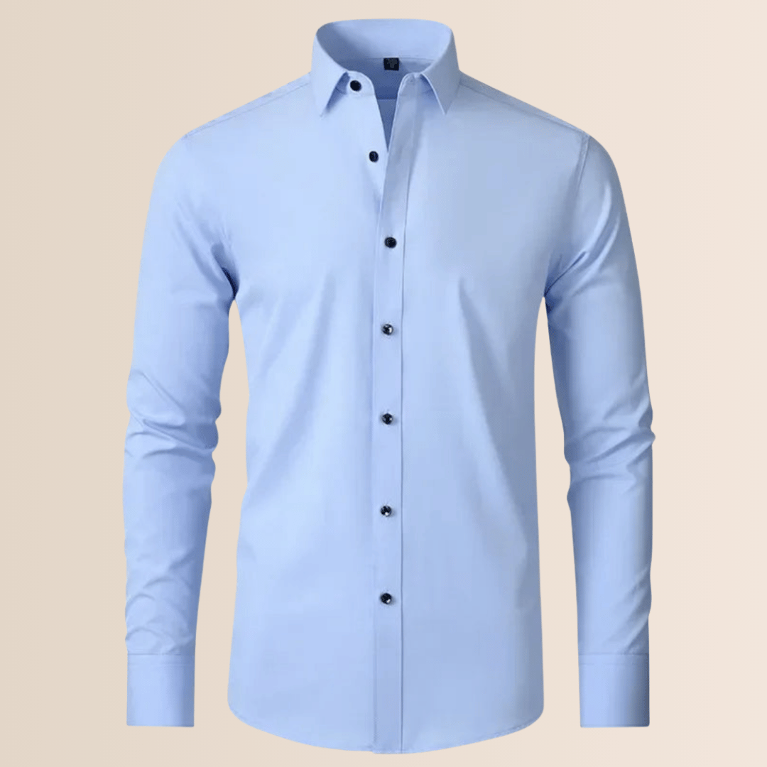 Camisa de vestir elástica para hombre