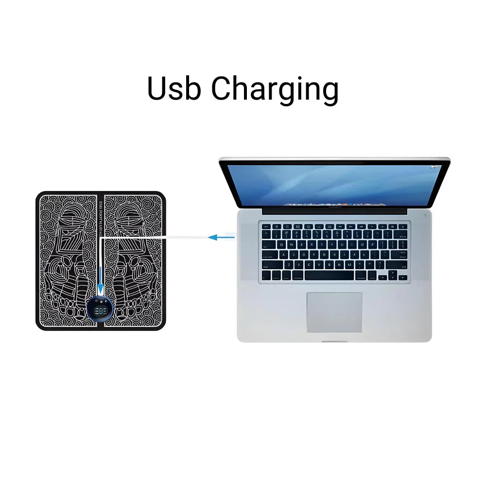 Cojín de masaje relajante para pies EMS