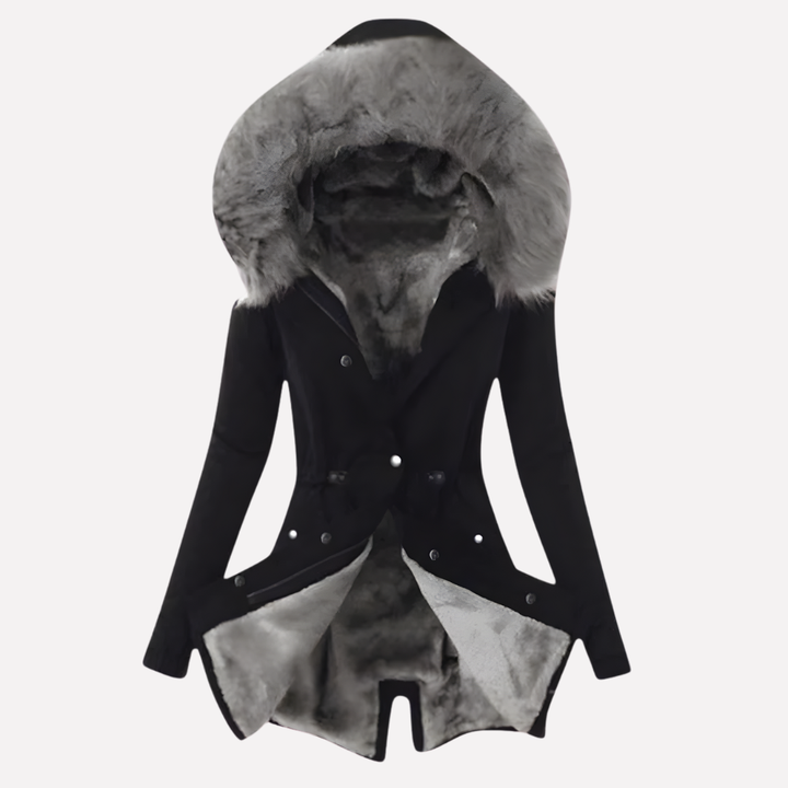 Abrigo de Invierno para Mujeres con Capucha