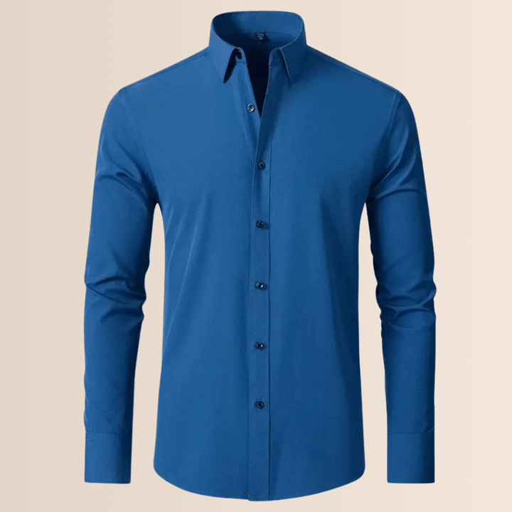 Camisa de vestir elástica para hombre