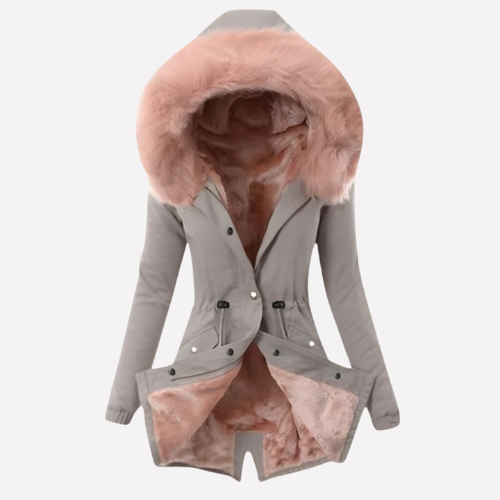 Abrigo de Invierno para Mujeres con Capucha