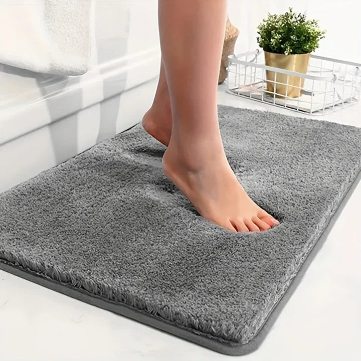Alfombrilla de baño suave y lujosa