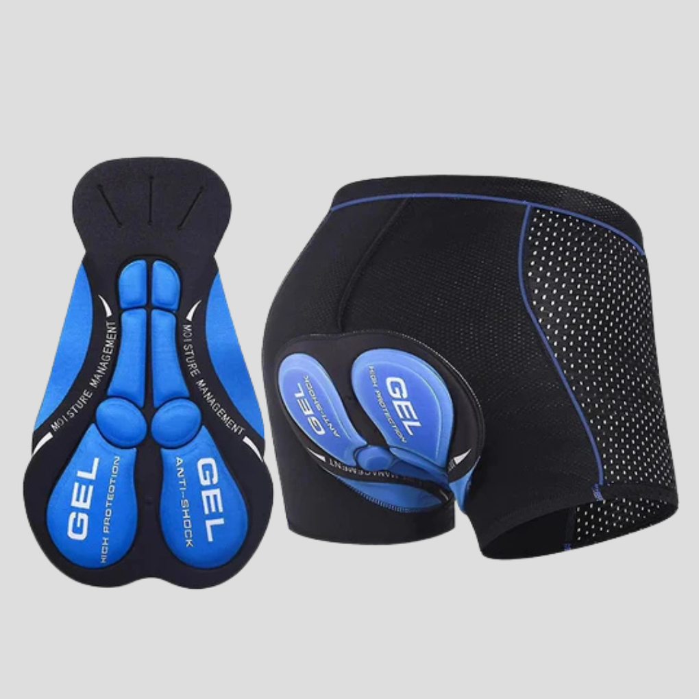 Culotte interior de ciclismo unisex con almohadilla de gel