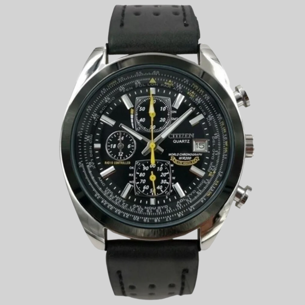 Reloj de cuarzo para hombre: estilo elegante y resistente al agua