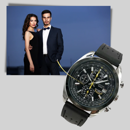 Reloj de cuarzo para hombre: estilo elegante y resistente al agua