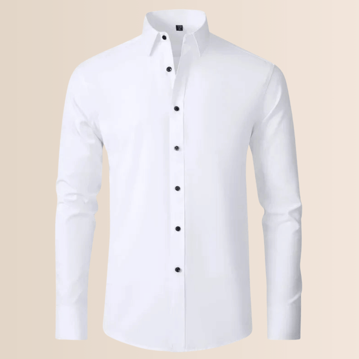 Camisa de vestir elástica para hombre