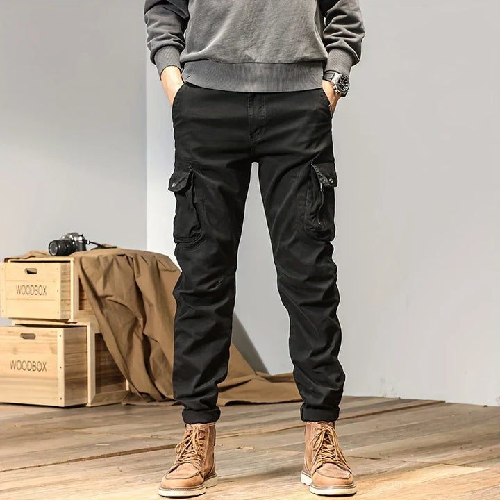 Pantalones de chándal tipo cargo elegantes para hombre