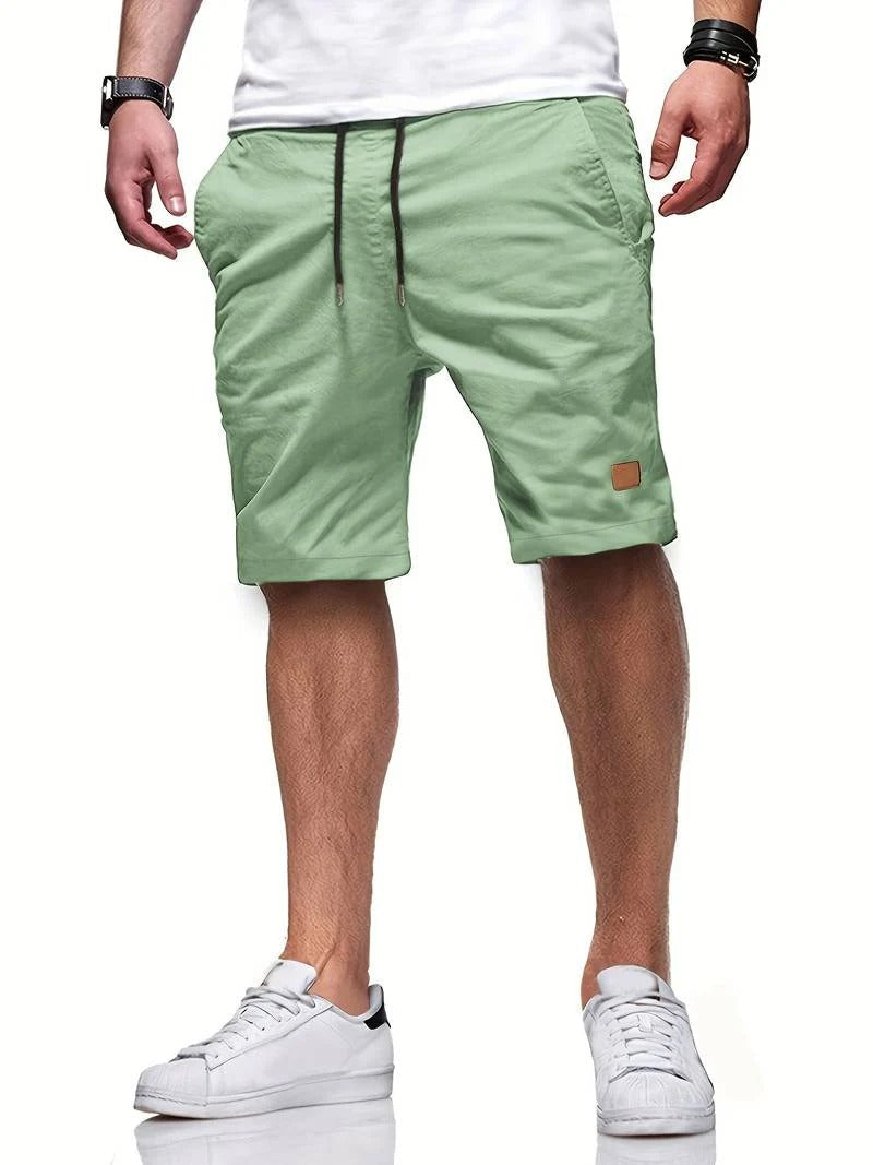 Pantalones cortos con cordón para hombre