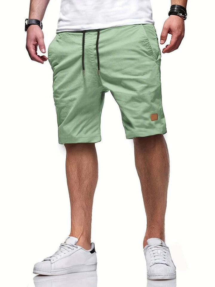 Pantalones cortos con cordón para hombre