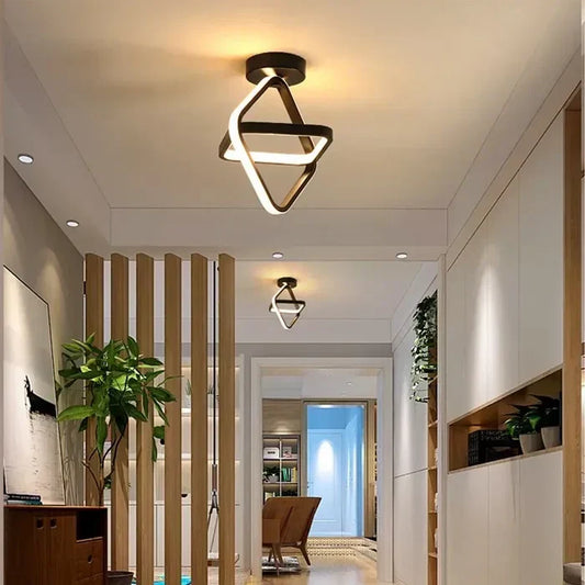 Luminaria LED de Techo Moderna y Eficiente – Iluminación Estilizada para el Hogar